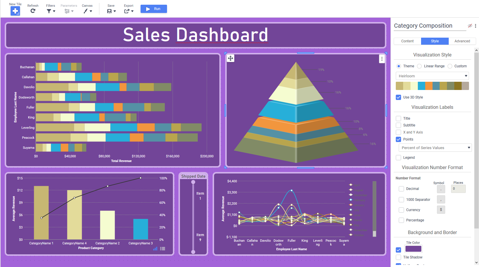 Dashboard Designer